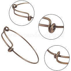 Изготовление регулируемого расширяемого браслета из латуни своими руками&nbsp;DIY-PH0026-21