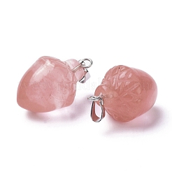 Арбуз камень стеклянные подвески&nbsp;G-G842-01E