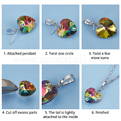 Латунный кулон в форме глаза&nbsp;PALLOY-PH01659