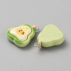 Подвески из непрозрачной смолы&nbsp;CRES-CJC0011-004F-P