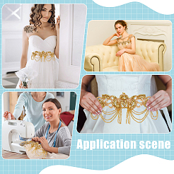 1 шт. тканевая вышивка&nbsp;DIY-FH0009-67A