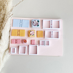 6шт. пластиковые глиняные прессованные Молды&nbsp;DIY-SC0031-27