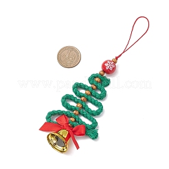 Подвесное украшение на рождественскую елку из полиэстера&nbsp;HJEW-JM04433-03