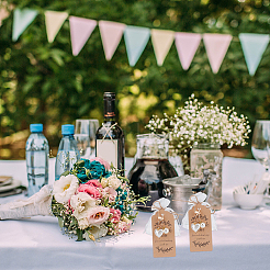 Подвесные украшения из акрилового сплава и жемчуга&nbsp;HJEW-WR0001-20