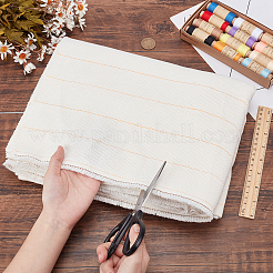 Однотонная ткань для вышивки крестом из полиэстера и хлопка&nbsp;DIY-WH0060-10