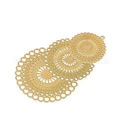 Ссылки на компоненты тройной плоской круглой люстры из нержавеющей стали 304&nbsp;STAS-H236-07G