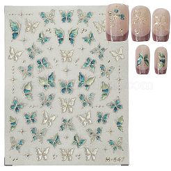 Наклейки для ногтей с рисунком бабочки&nbsp;MRMJ-WH20816-002