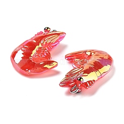Подвески с морскими животными из смолы цвета ab&nbsp;LS-RESI-C051-01P