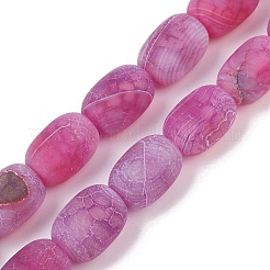 Естественные выветрившиеся агатовые бусины&nbsp;G-NH0047-B05-02