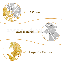 20 шт. 10 стиля латунный кулон&nbsp;KK-FH0006-18