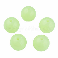 Светящиеся акриловые бусины&nbsp;LACR-N001-001C-01