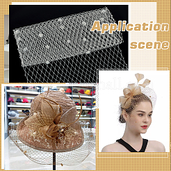 Свадебная фата из полиэстера&nbsp;DIY-WH0622-071D