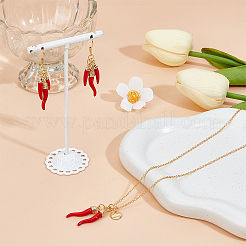 8 шт. 2 стиля латунных эмалевых подвесок&nbsp;KK-PH0012-72