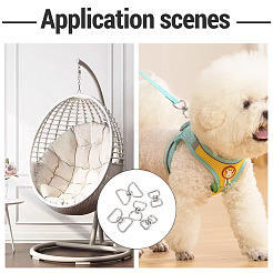 25 шт. 5 стиля поворотных застежек из цинкового сплава&nbsp;FIND-TA0008-31