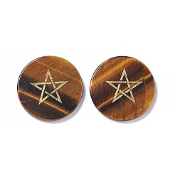 Кабошоны из натурального смешанного камня&nbsp;G-P491-08