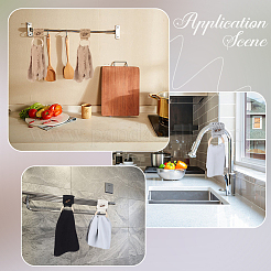 4шт. 4-х цветная вешалка для полотенец из хлопчатобумажной нити в стиле бохо&nbsp;AJEW-CN0004-63