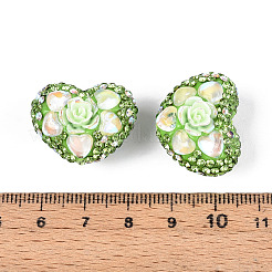 Полимерная глина в форме сердца&nbsp;RB-T018-03E