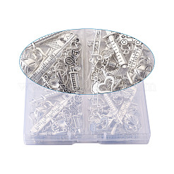 Тибетский стиль сплава цинка подвески&nbsp;TIBEP-TA0002-36AS-RS