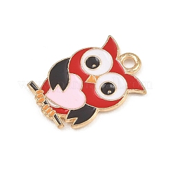 Подвески из сплава с эмалью ко дню святого валентина&nbsp;ENAM-I084-01KCG-28