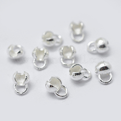 925 стерлингового серебра крышки бисера советы узел&nbsp;LS-STER-K171-48S-03