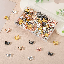 90шт 6 цвета гальванические стеклянные бусины&nbsp;EGLA-TA0013-29