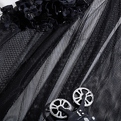 Сетчатая ткань из полиэстера&nbsp;DIY-WH0504-47A