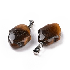 Природных тигровый глаз подвески&nbsp;G-B041-03P-04