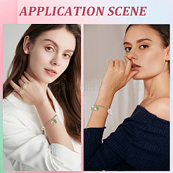 100шт 5 цвета подвески ручной работы лэмпворк&nbsp;LAMP-PA0001-34