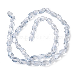 Стеклянные бусины с гальваническим покрытием &nbsp;EGLA-L045-C-PL03