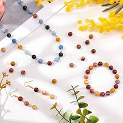 Естественно mookaite круглых бусин пряди&nbsp;G-AR0001-60