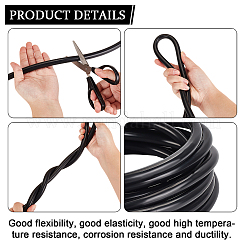 5м силиконовый шнур&nbsp;FIND-WH0017-002B