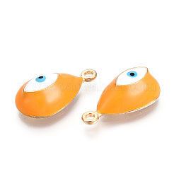 Подвески из сплава эмали светлого золота с гальваническим покрытием&nbsp;LS-PALLOY-T077-230E