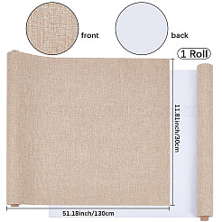 Имитация льняной ткани своими руками SENE-WH0003-37A-03