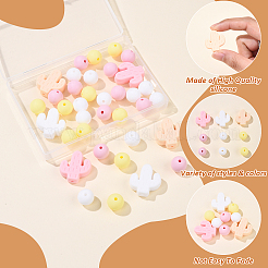 Кактус/круглые силиконовые бусины&nbsp;SIL-YW0001-50A