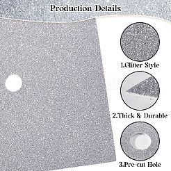 Квадратные наклейки на шапочку выпускника из блесток eva&nbsp;DIY-WH20053-05D