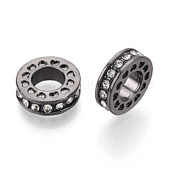 Сплавочные европейские бусины&nbsp;MPDL-S066-010C-EB