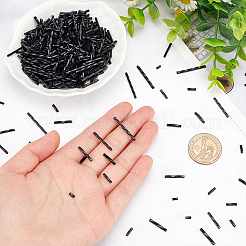 1390 шт. 7 вида непрозрачных стеклянных бусин-стеклярусов&nbsp;GLAA-PH0002-68