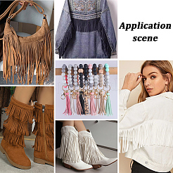 1 шт. замшевая тканевая лента с кисточками&nbsp;OCOR-GF0005-60B-04