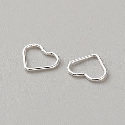 Стерлингового серебра кольца связь&nbsp;STER-WH0061-63S