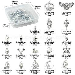 40 шт. 20 шт. подвески из сплава в тибетском стиле&nbsp;FIND-FS0004-68