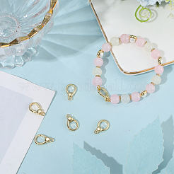 6 шт. латунные пружинные кольца-затворы&nbsp;KK-SC0006-46