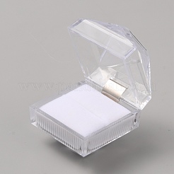 Прозрачные акриловые коробки для хранения колец&nbsp;FIND-WH0420-122A