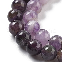 Природный аметист нитей бисера&nbsp;LS-G-G779-8MM-05A
