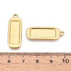 Оправы для подвесок из нержавеющей стали 304 в виде кабошонов&nbsp;STAS-N108-64G