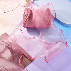 12 м полиэстеровая лента с волнистым краем&nbsp;DIY-TA0012-96A