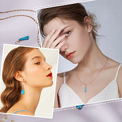 50шт окрашенные подвески из натурального говлита&nbsp;PALLOY-AB00142