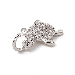 Латунные микро проложить кубического циркония подвески&nbsp;ZIRC-F132-27P