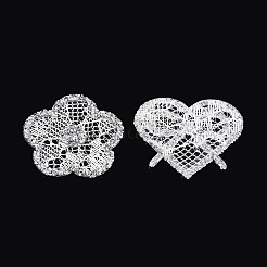 Стразы для термофиксации с кружевом&nbsp;DIY-T004-05M