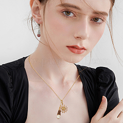 240 шт. 4-цветная бусина в тибетском стиле из сплава в форме конуса&nbsp;FIND-DC0003-89