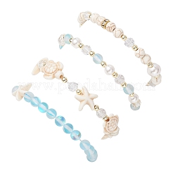 4 шт. 4 стиля&nbsp;BJEW-JB11996-02